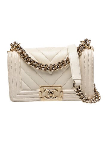 Small Chevron Boy Bag