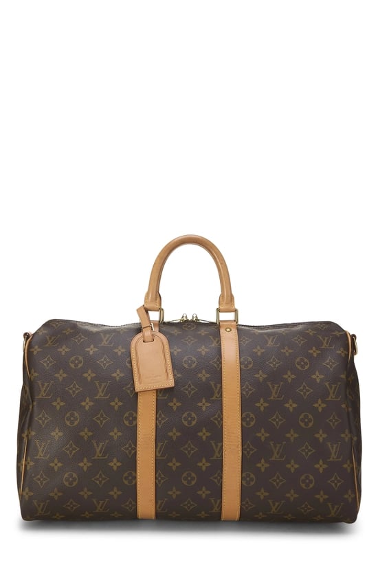 Monogram Canvas Keepall Bandouliere 45