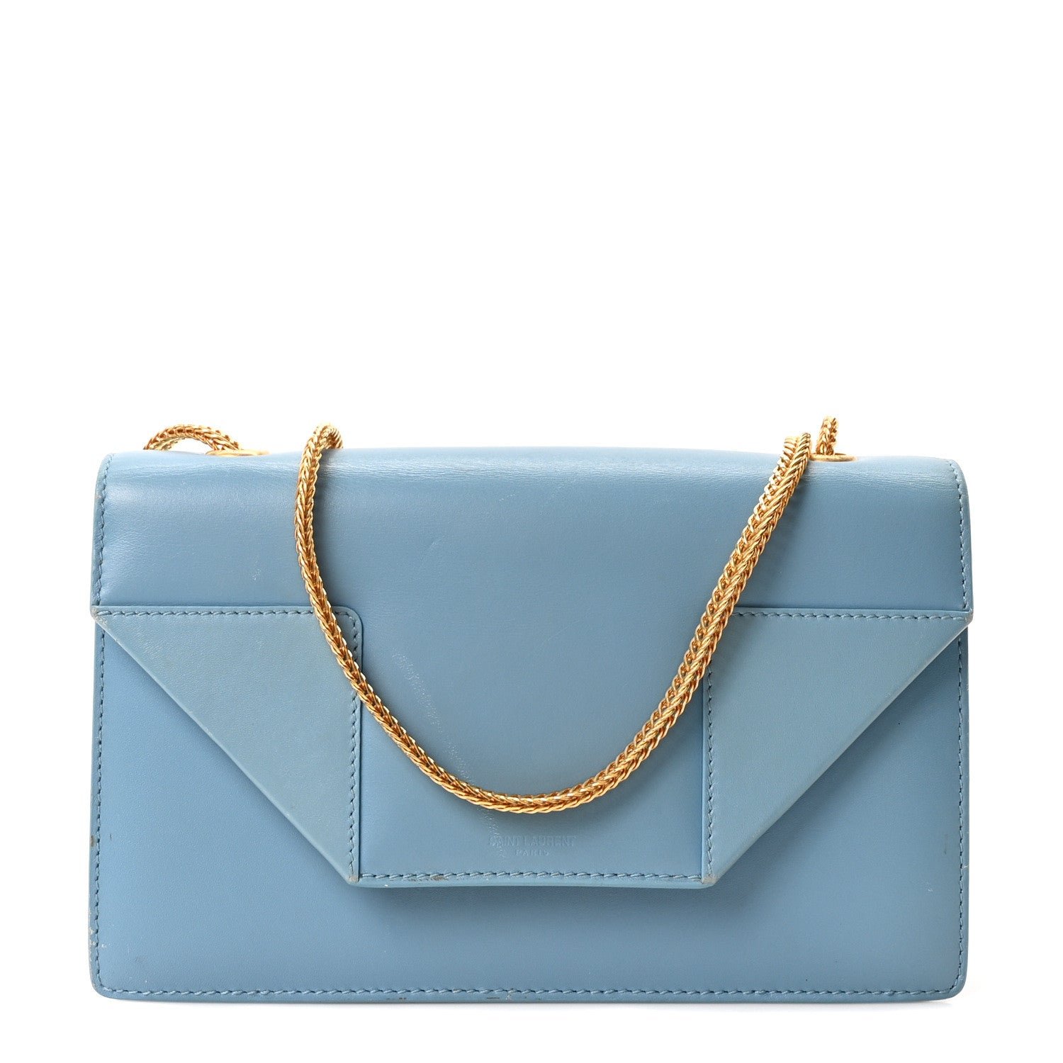 Saint Laurent Calfskin Small Classic Betty Light Blue