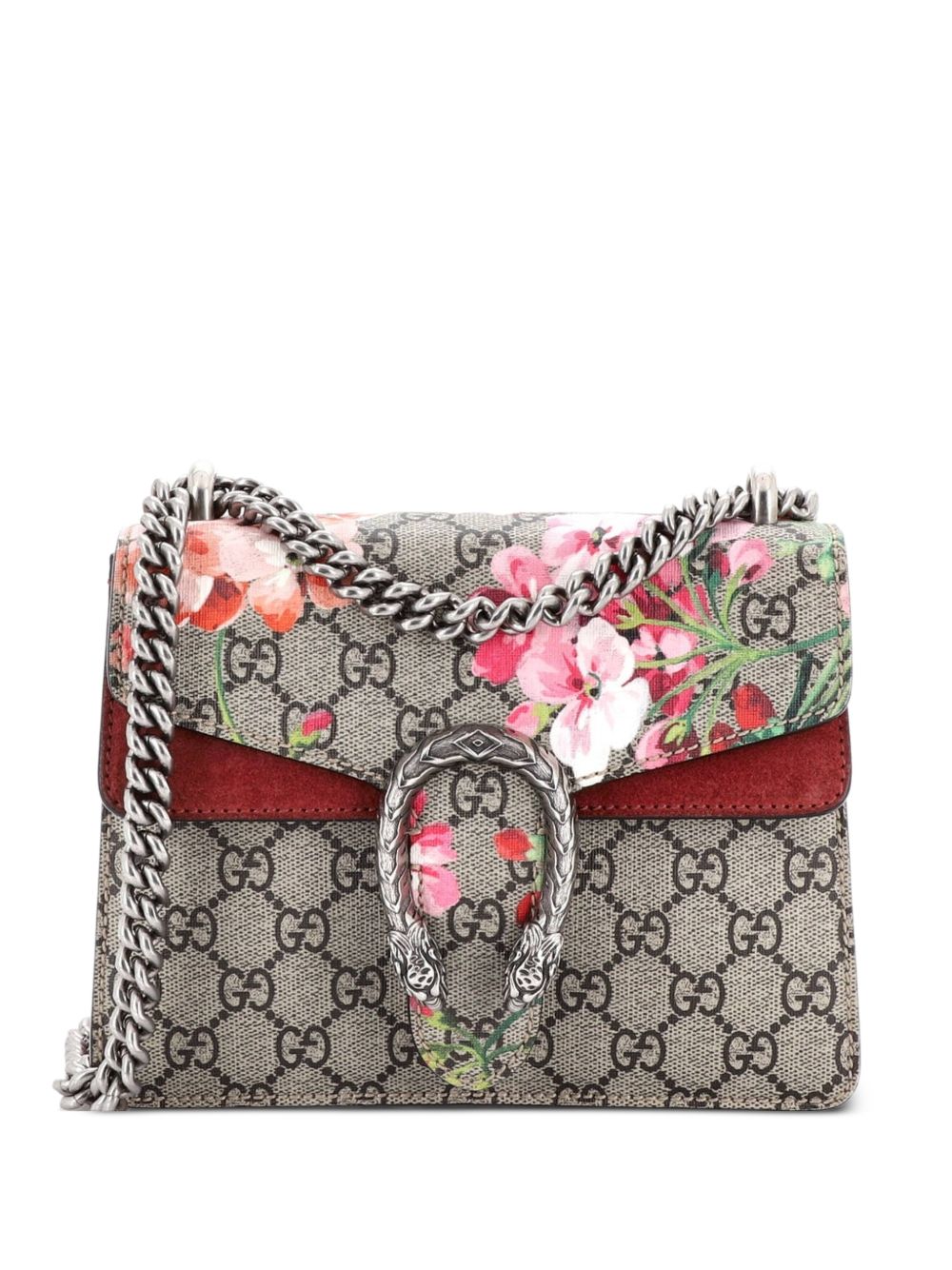 Dionysus Bag Blooms Print GG Coated Canvas Mini shoulder bag