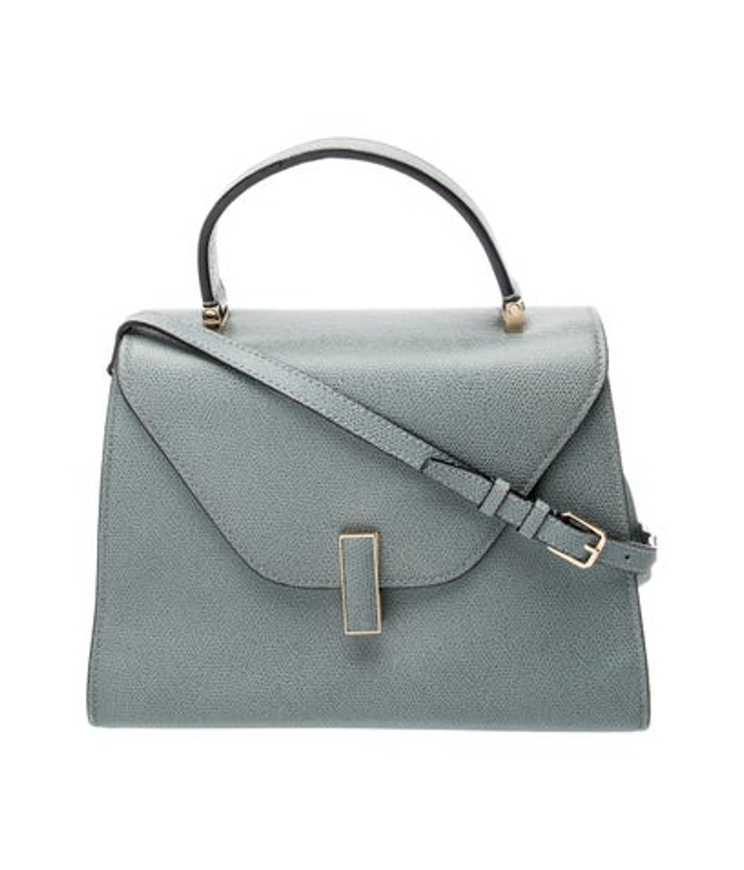 Valextra Leather Top Handle Bag