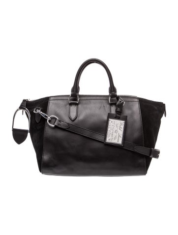 Leather Top Handle Bag