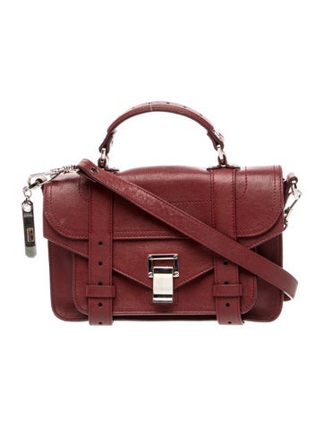Proenza Schouler Leather Top Handle Bag