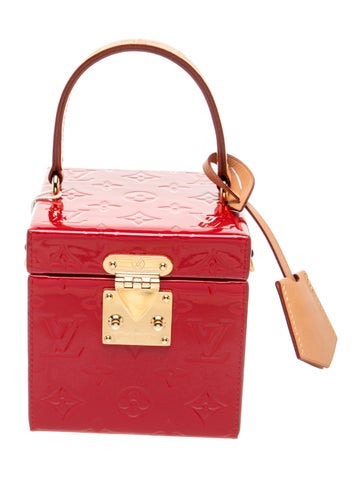 Monogram Vernis Top Handle Bag
