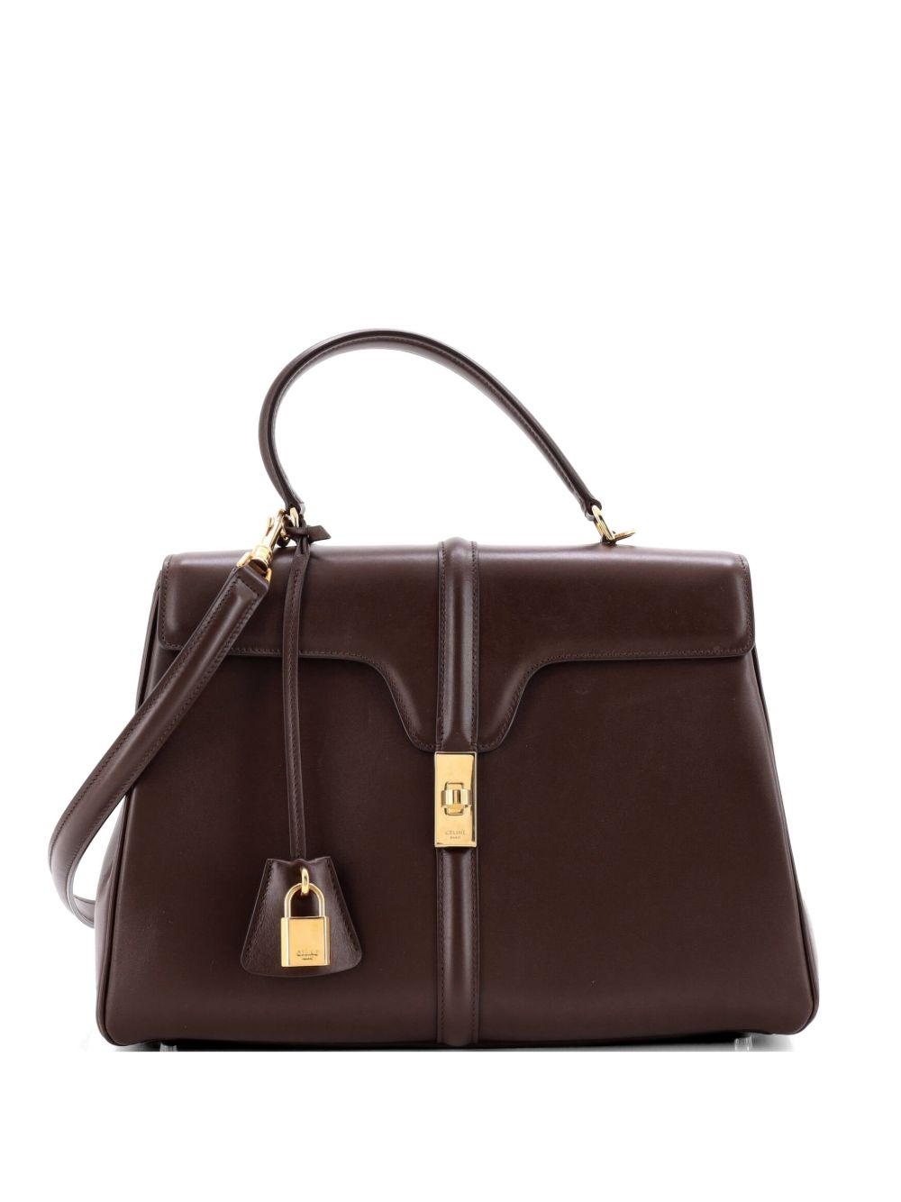 16 Top Handle Bag Smooth Calfskin Medium satchel