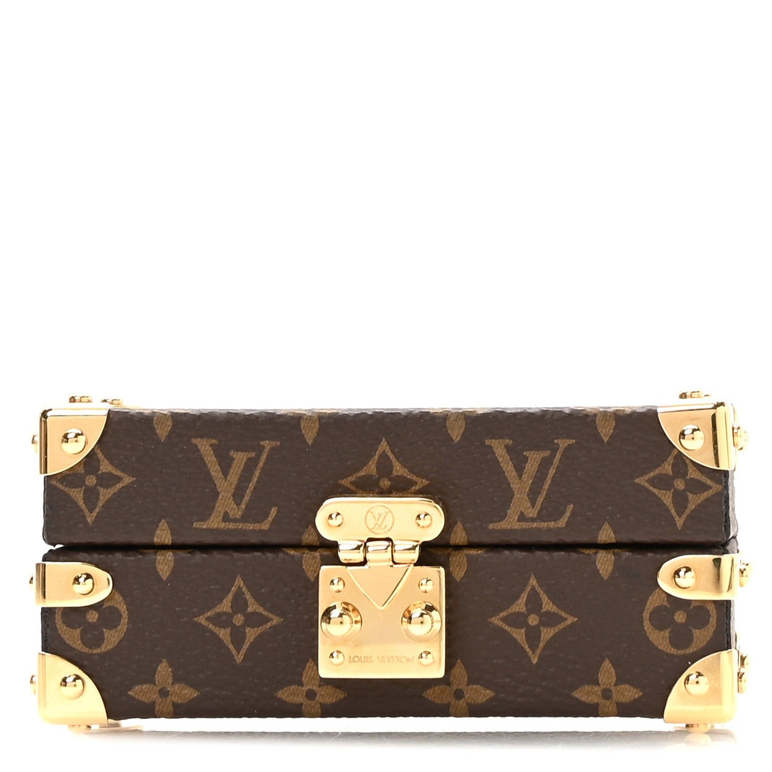 Louis Vuitton Monogram Trunk Lipstick Case