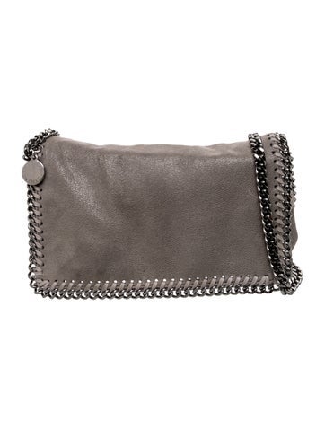 Stella McCartney Vegetarian Suede Shoulder Bag