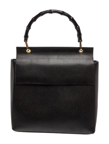 Bamboo Bamboo Top Handle Bag Vintage