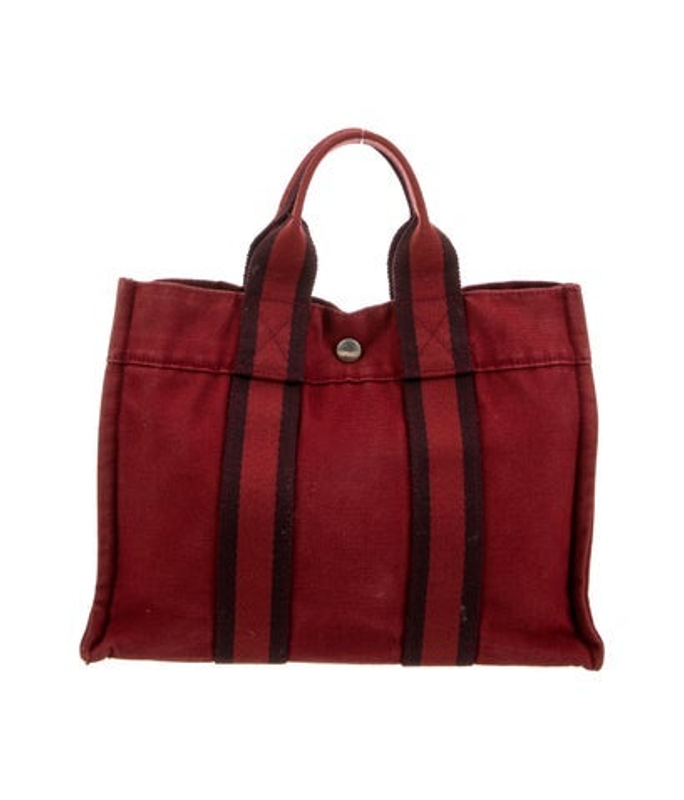 Hermes Toile Fourre Tout Pm