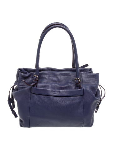Leather Top Handle Bag