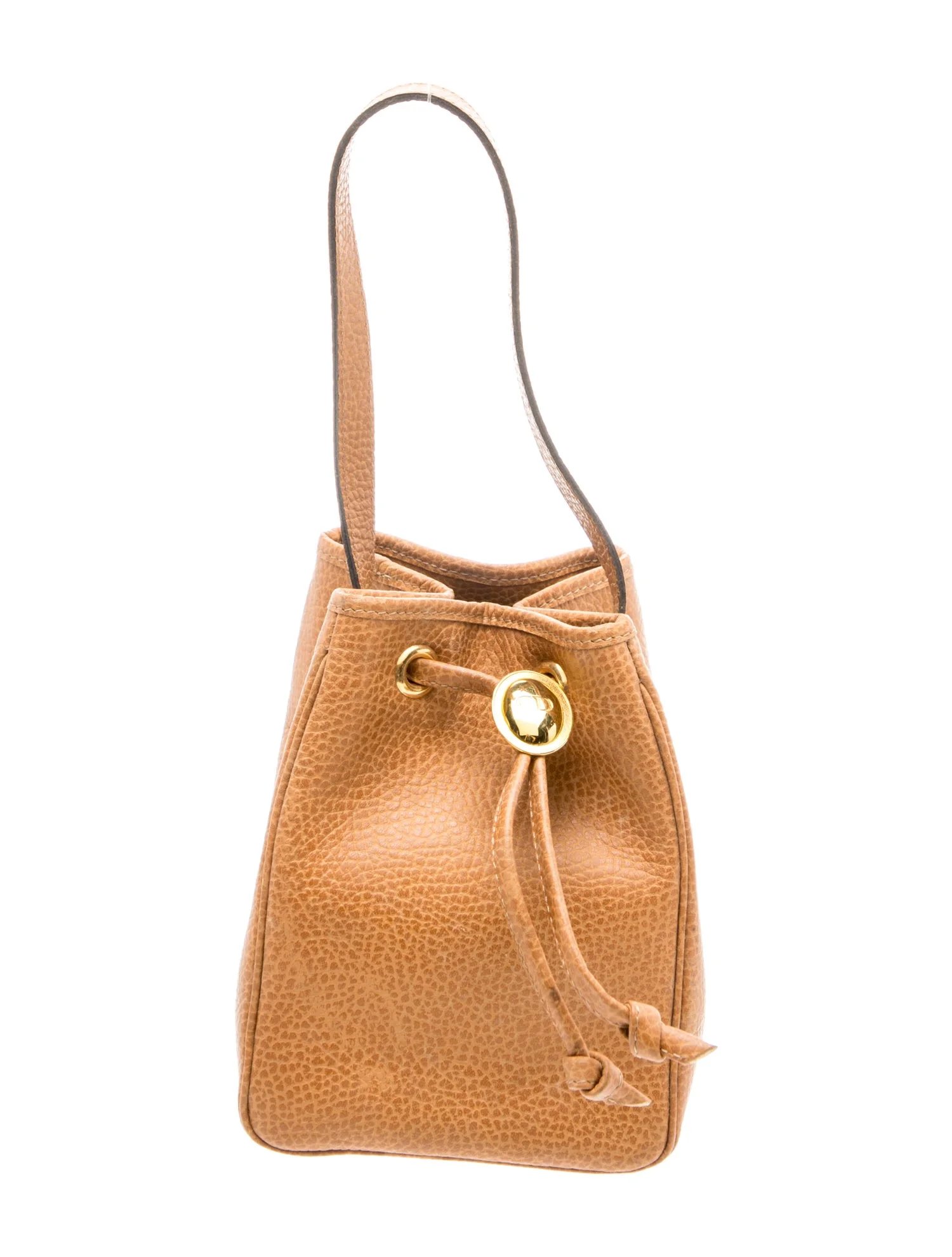 Leather Bucket Bag Vintage