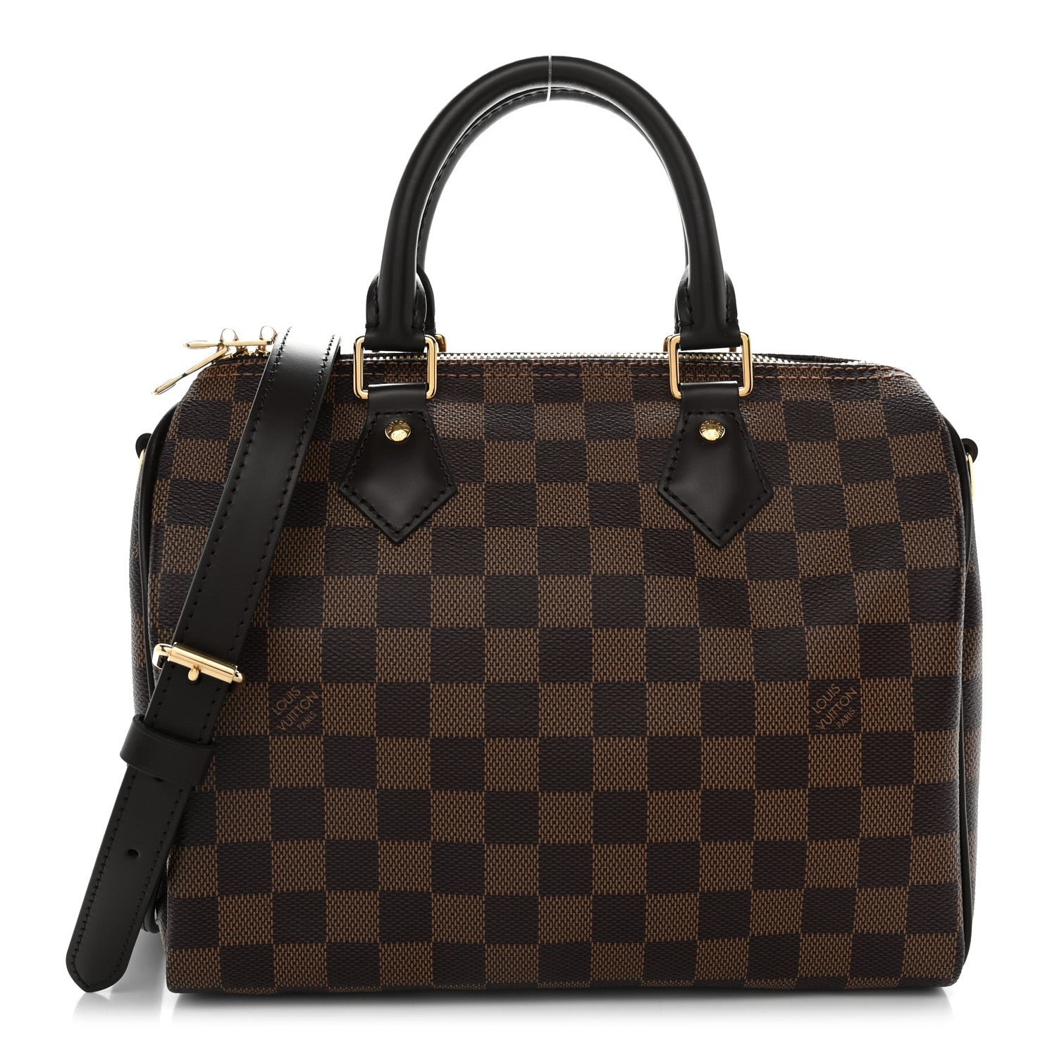 Louis Vuitton Damier Ebene Speedy Bandouliere 25