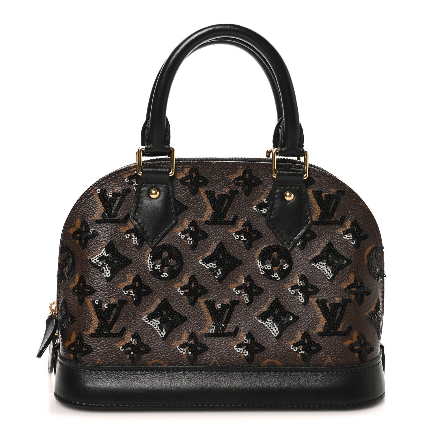 Louis Vuitton Monogram Sequins Eclipse Alma BB Black