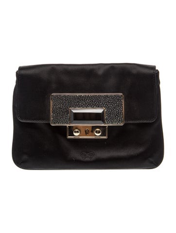 Anya Hindmarch Satin Clutch