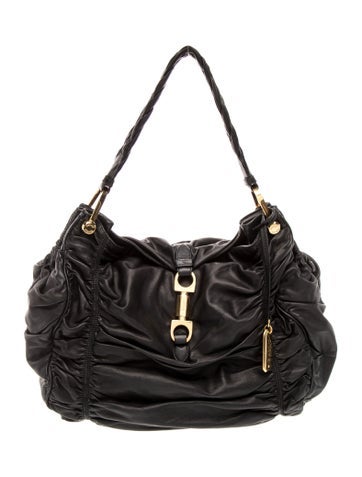Bally Leather Top Handle Bag