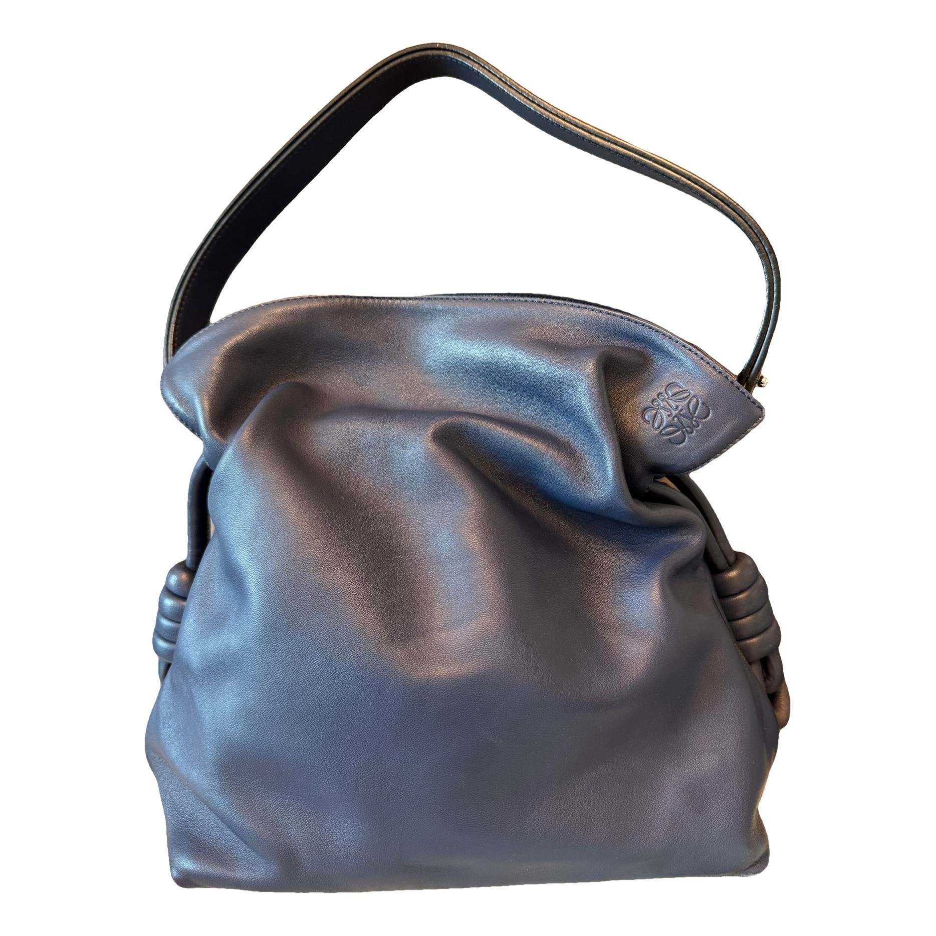 Flamenco leather handbag