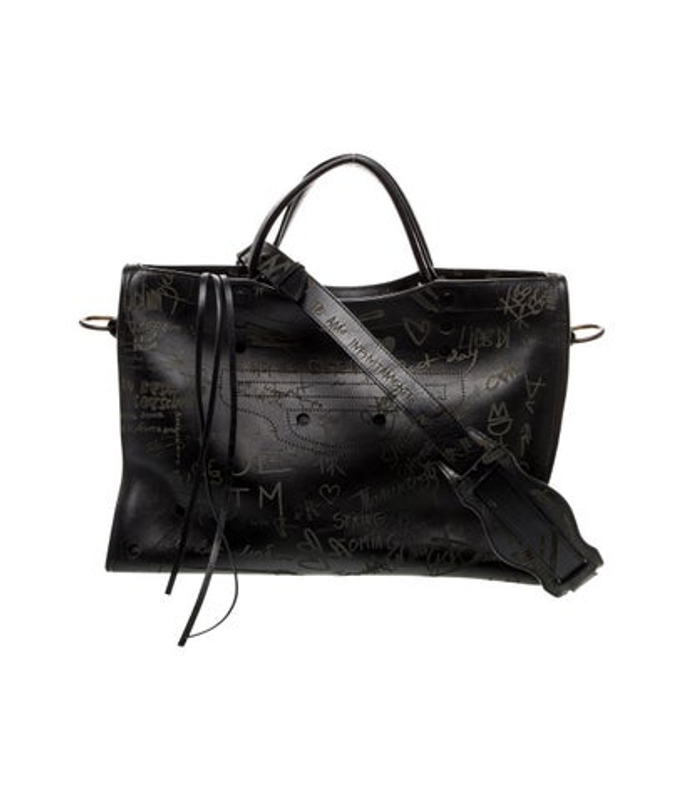 Balenciaga Leather Motocross Classic City