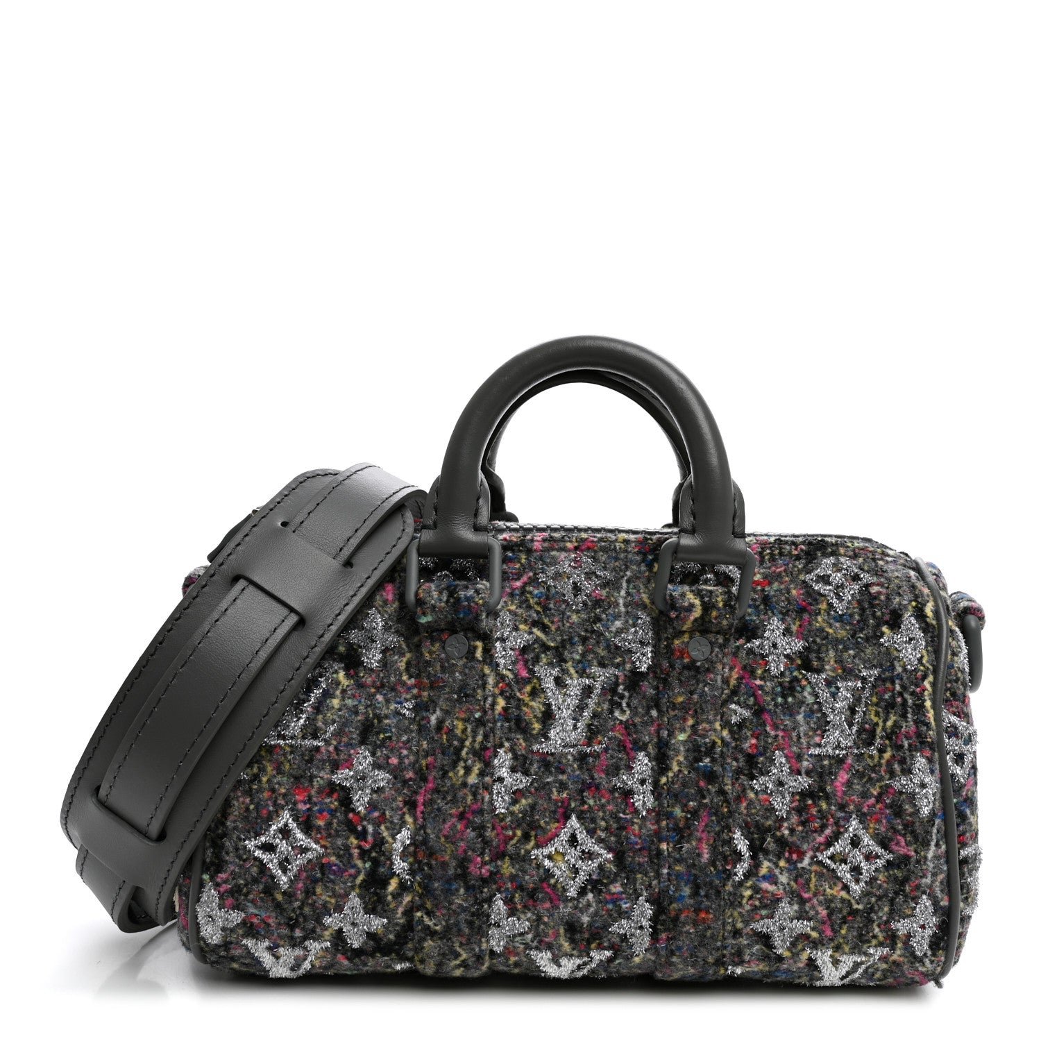 Louis Vuitton Wool Keepall XS Multicolor