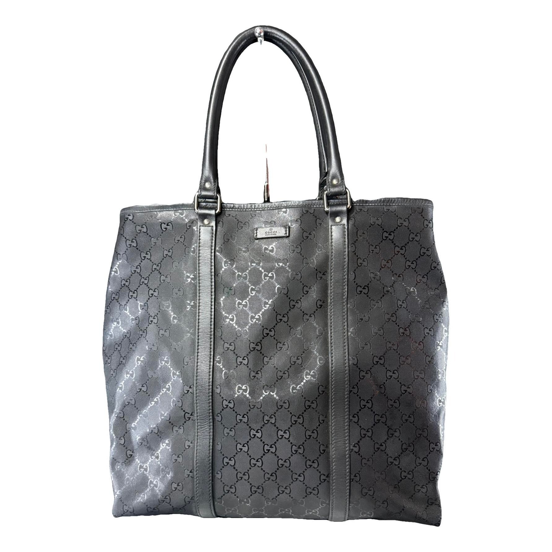 Leather tote
