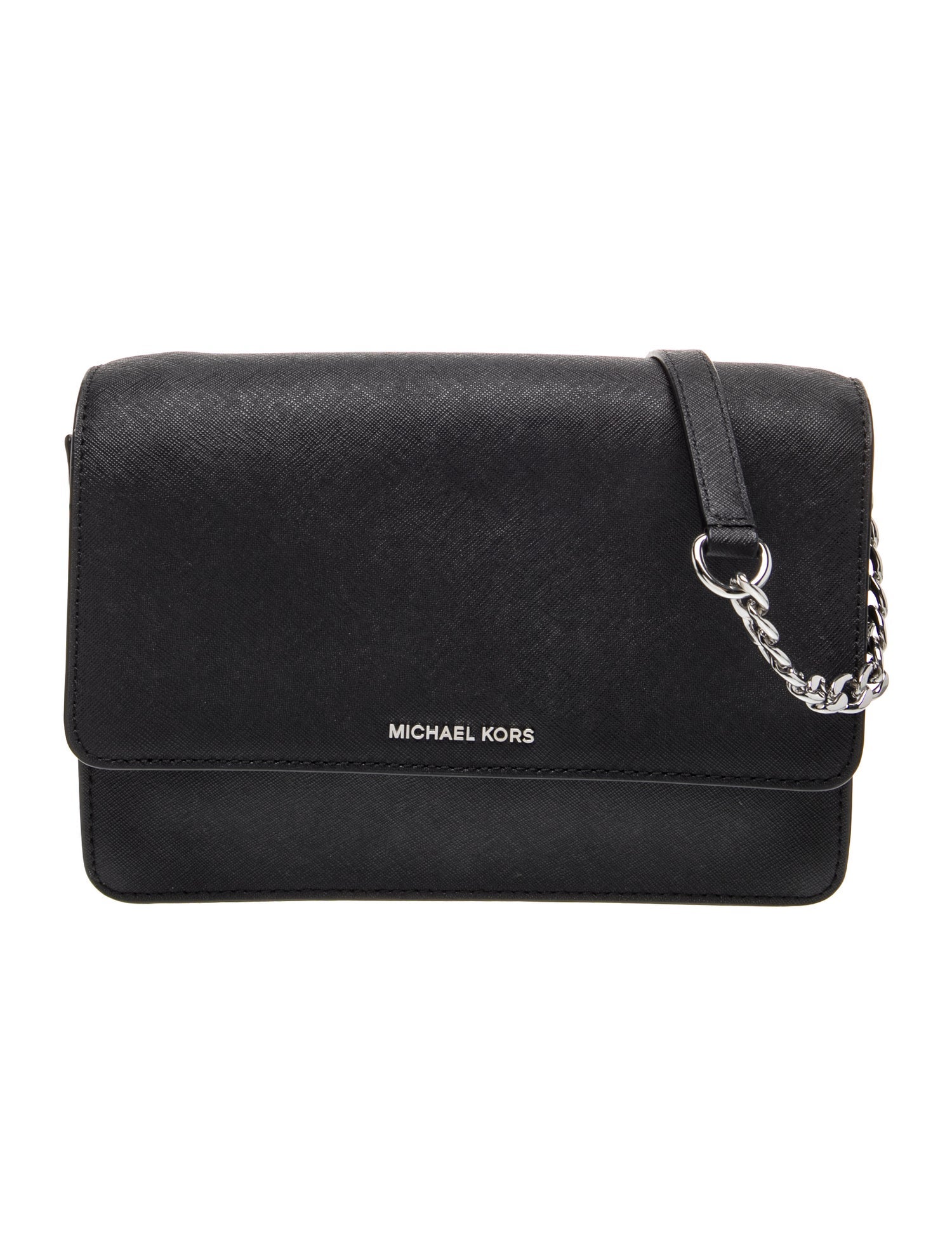 Saffiano Leather Crossbody Bag