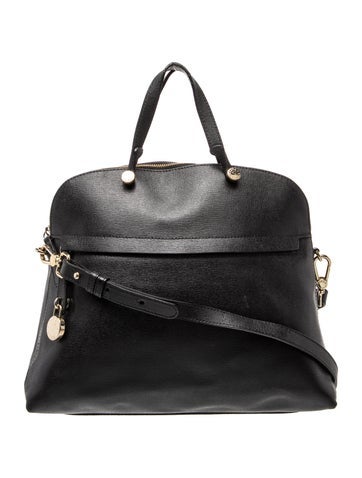 Furla Saffiano Leather Messenger Bag