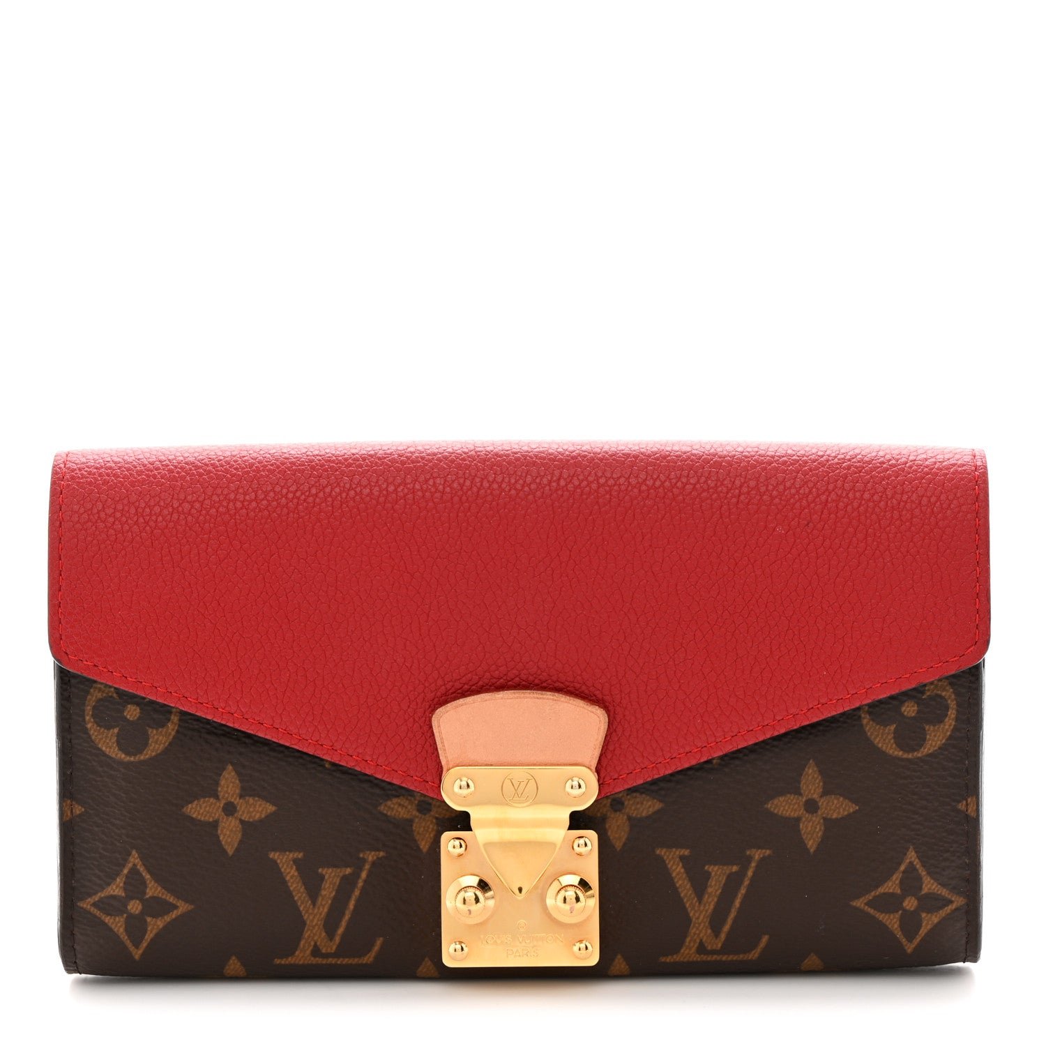 Louis Vuitton Monogram Pallas Wallet Cherry