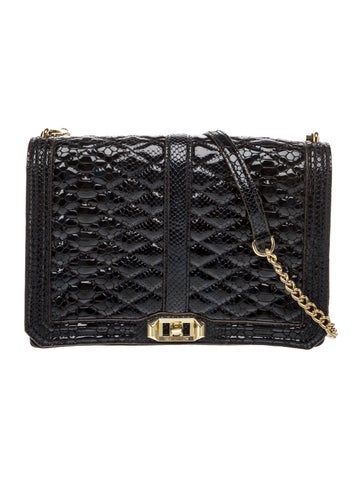 Patent Leather Shoulder Bag