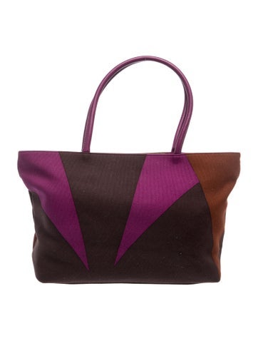 Emilio Pucci Canvas Tote
