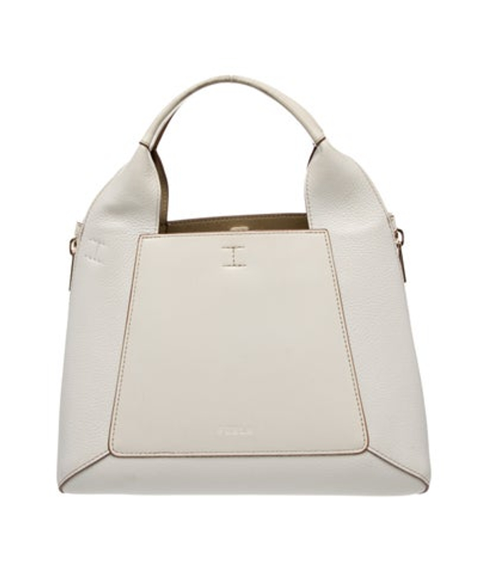 Furla Leather Top Handle Bag