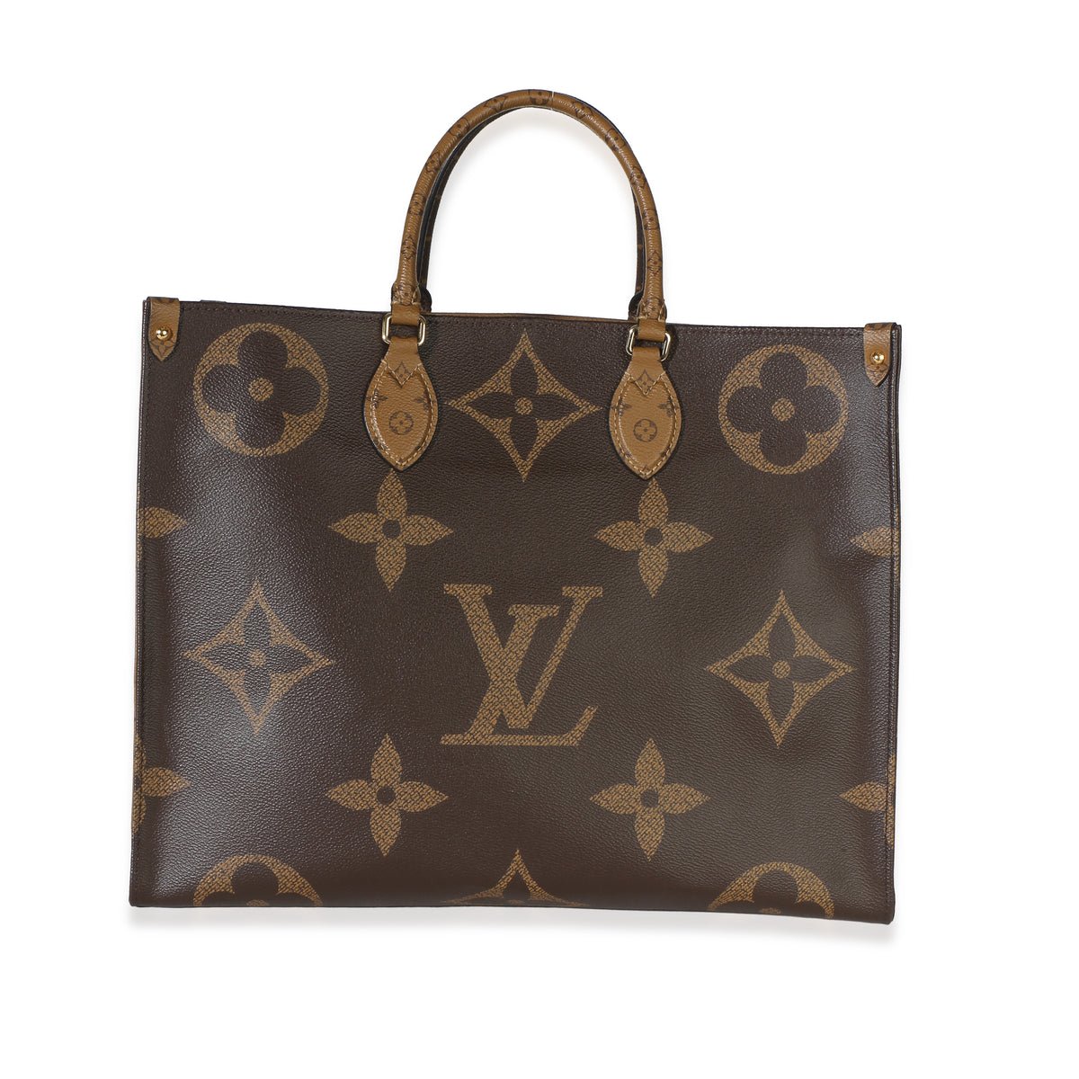 Monogram Reverse Canvas Onthego GM