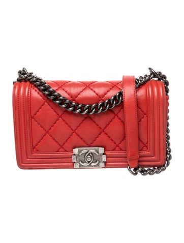 Medium Double Stitch Boy Bag