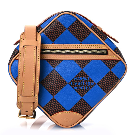 Louis Vuitton Damier Pop Chess Messenger Blue