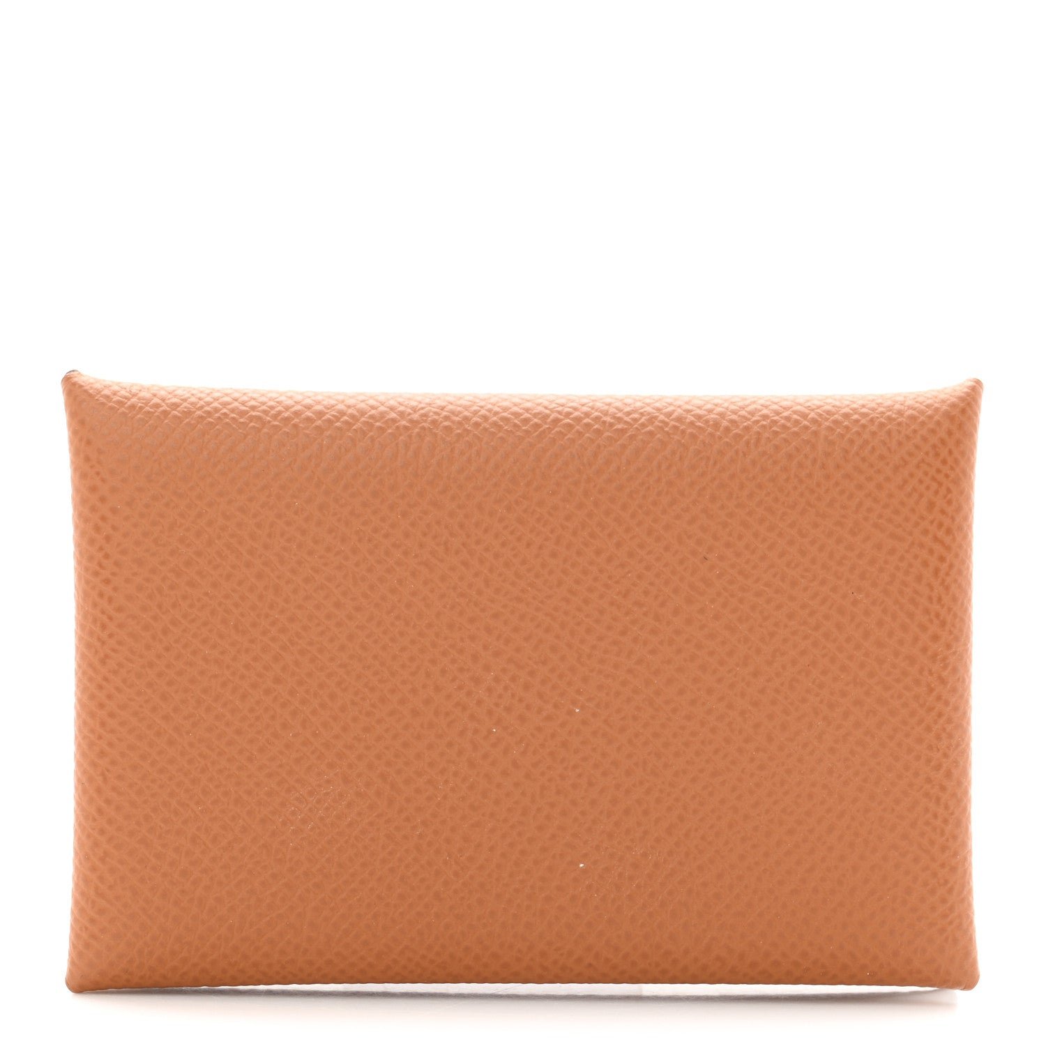 Hermes Epsom Calvi Card Case Gold