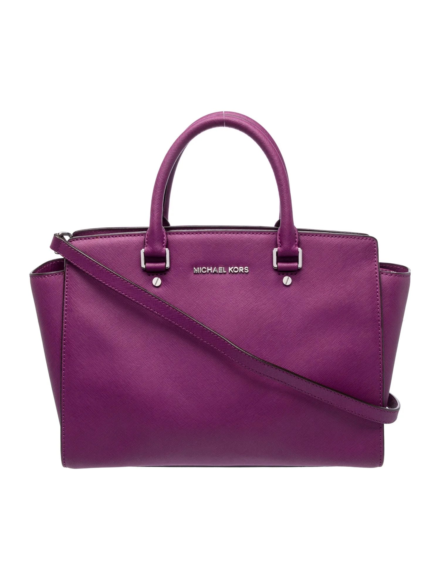 Leather Top Handle Bag