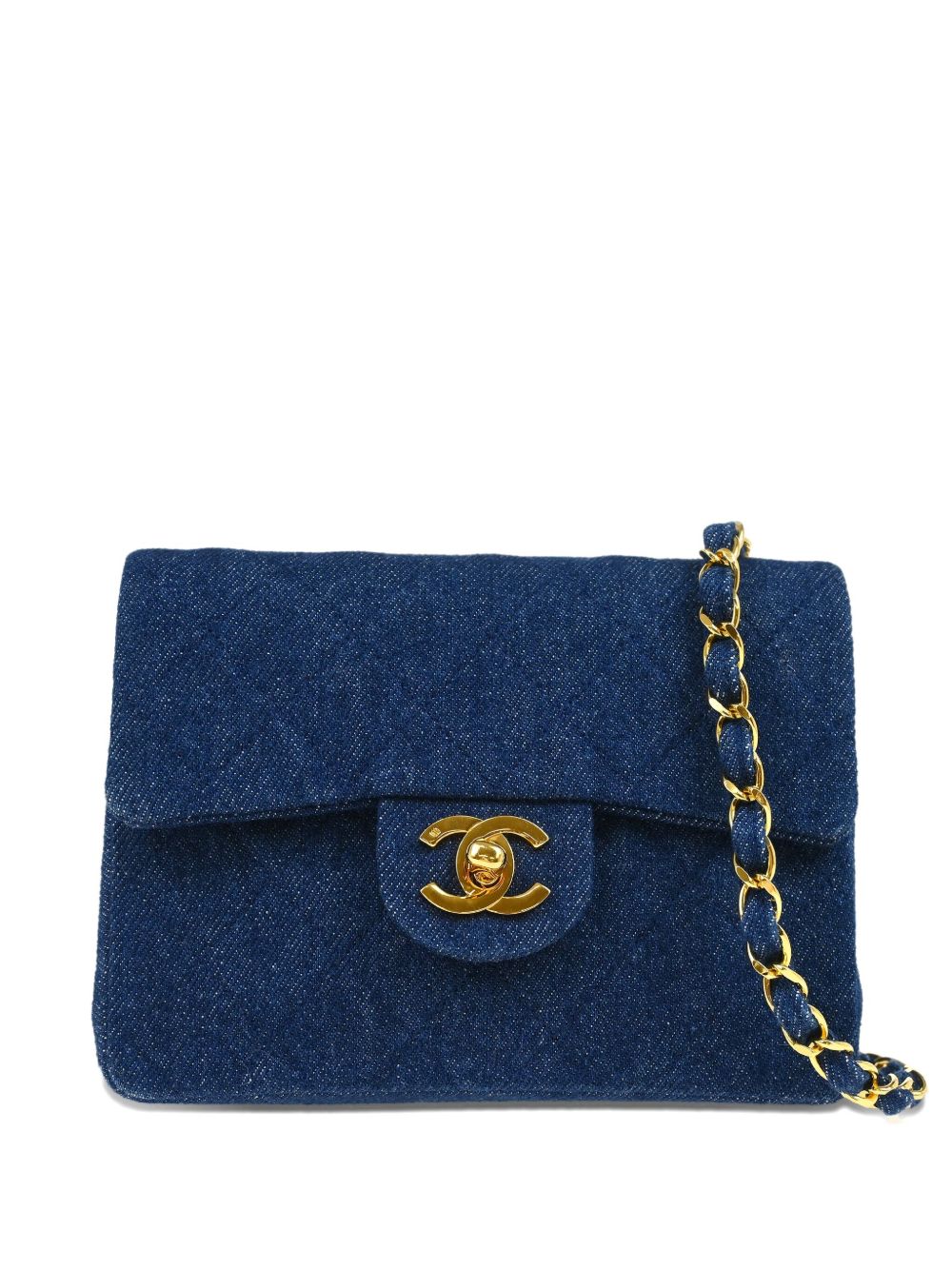 1990 mini Classic Square Flap 17 shoulder bag