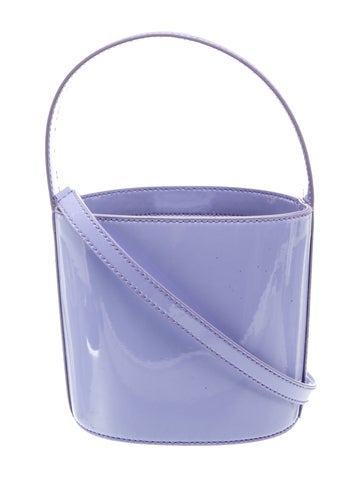 Patent Leather Bucket Bag