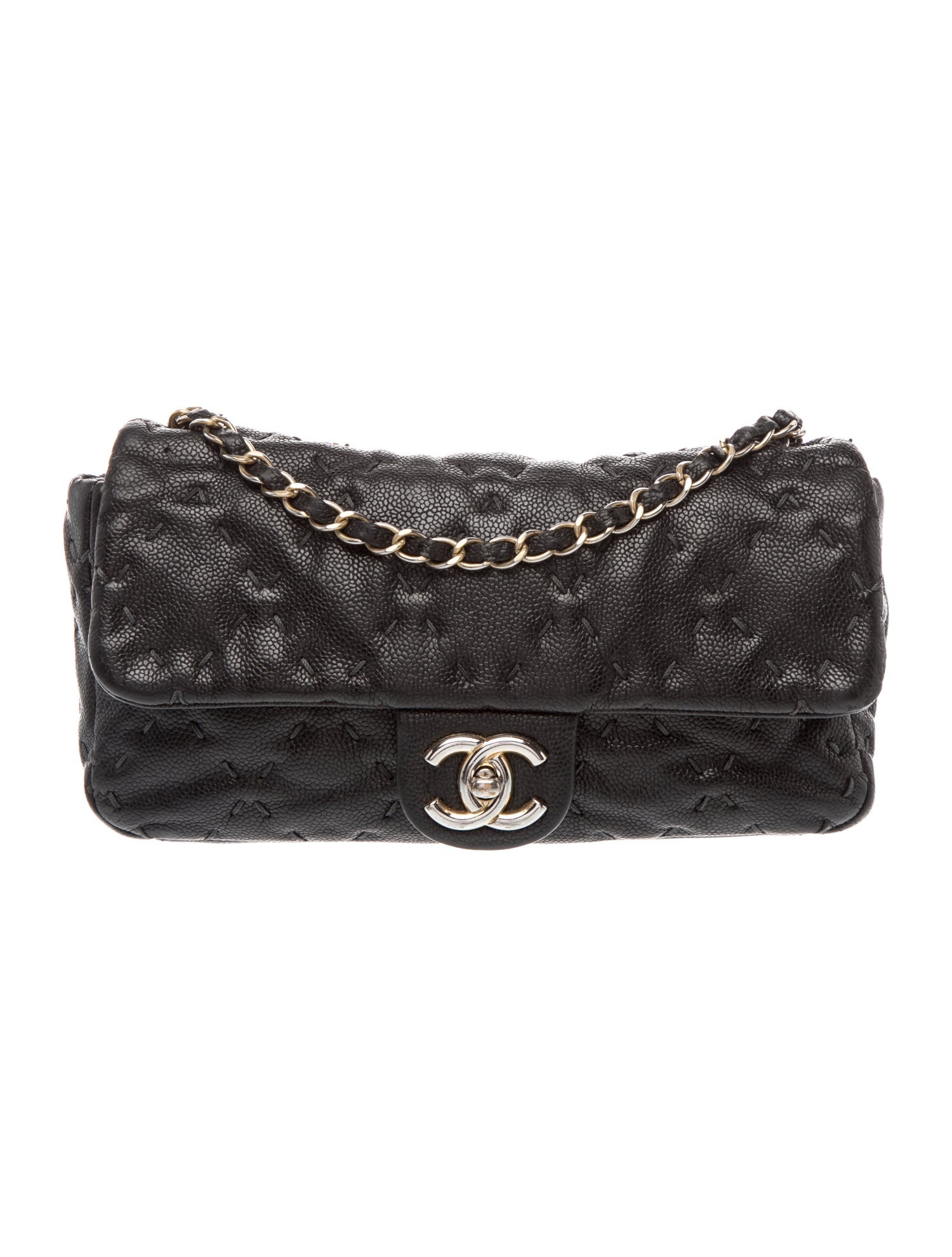 Chanel Caviar Wild Stitch Flap Bag