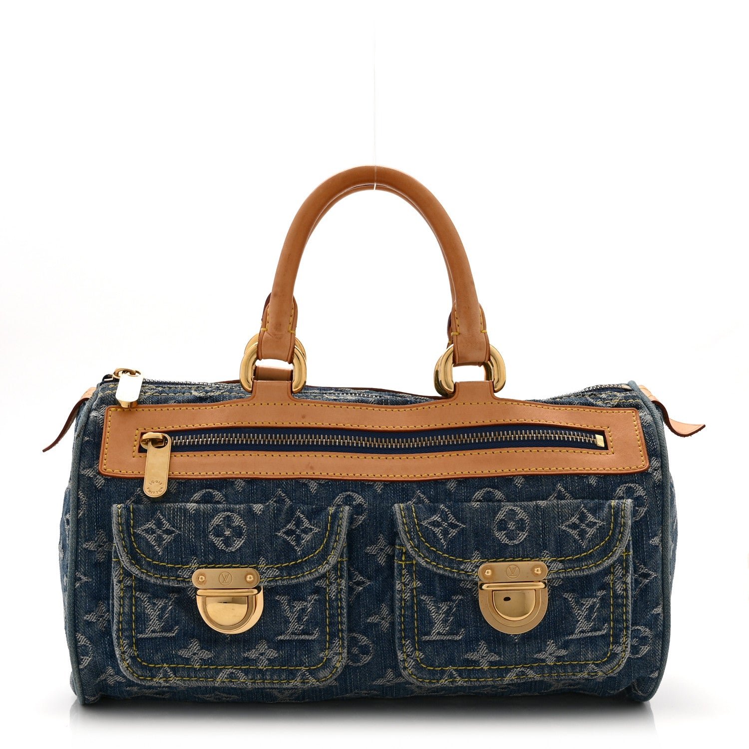 Louis Vuitton Monogram Denim Neo Speedy Blue