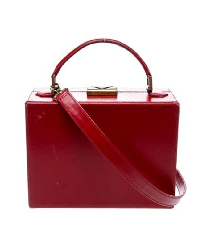 Mark Cross Cross Leather Top Handle Bag