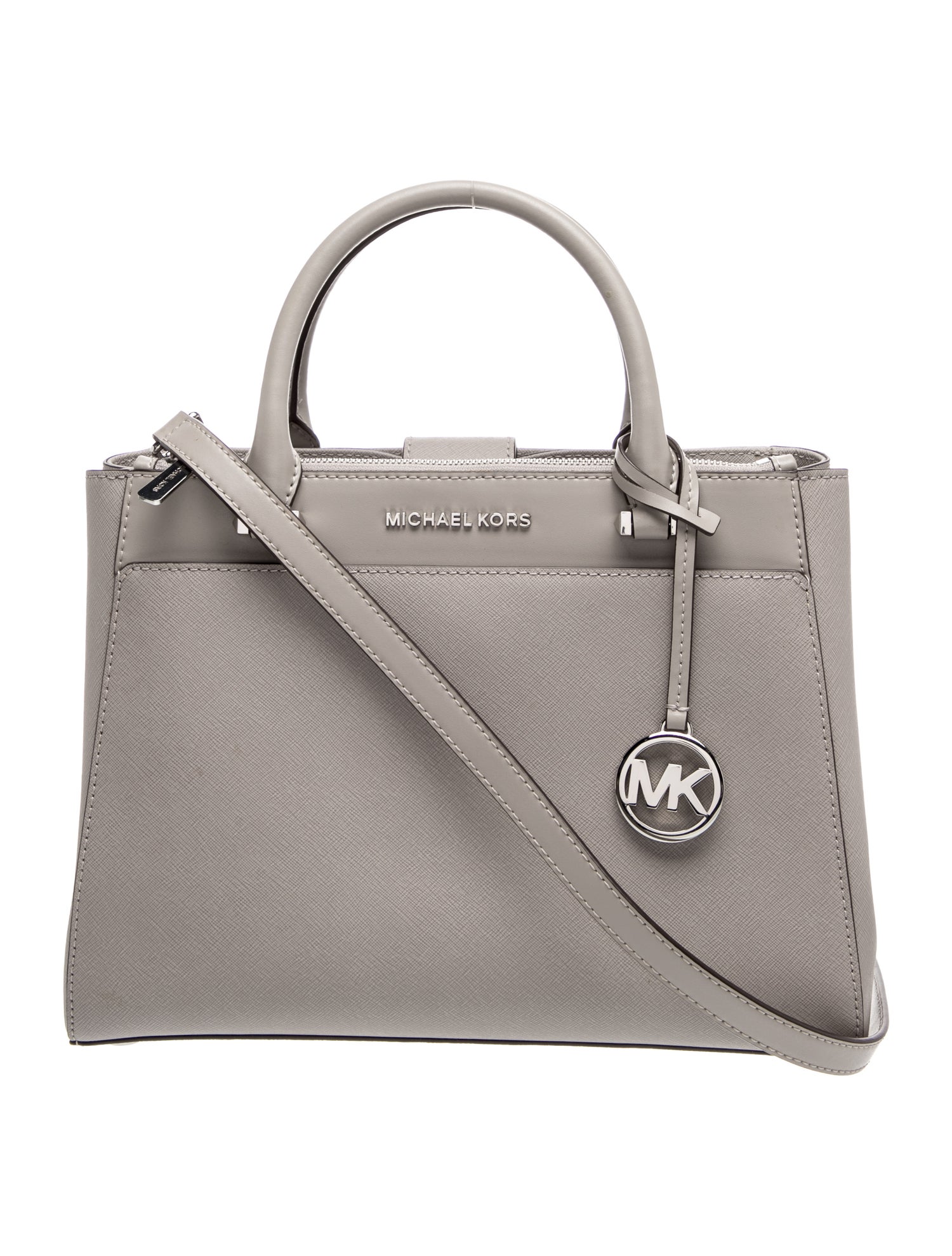 Saffiano Leather Top Handle Bag
