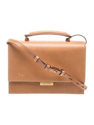 Leather Top Handle Bag