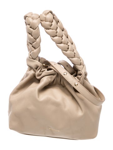 Leather Top Handle Bag
