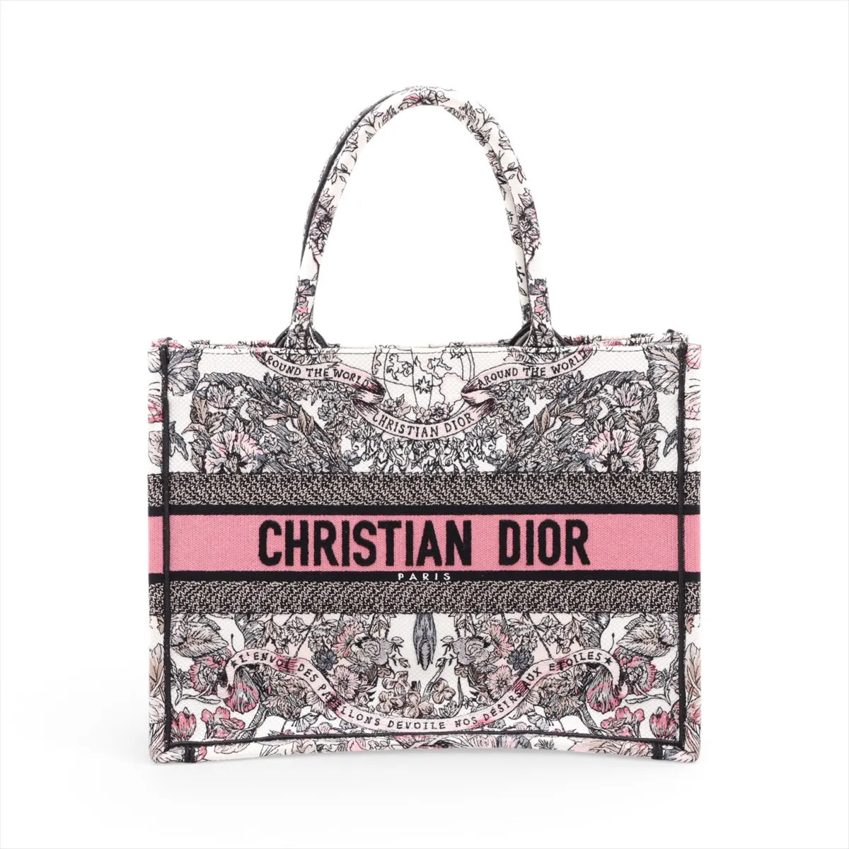 Christian Dior Book Tote Medium canvas Tote bag Multicolor