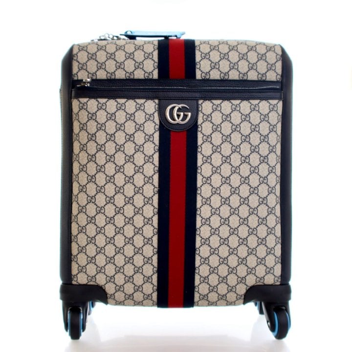 Gucci Small GG Supreme Savoy Cabin Trolley