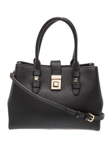 Leather Top Handle Bag