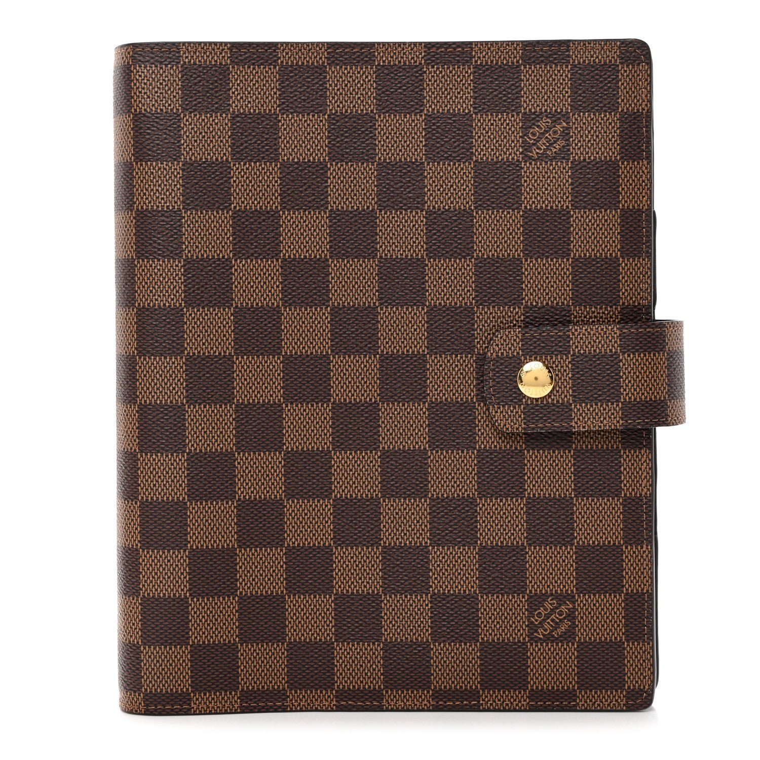 Louis Vuitton Damier Ebene Large Ring Agenda Cover