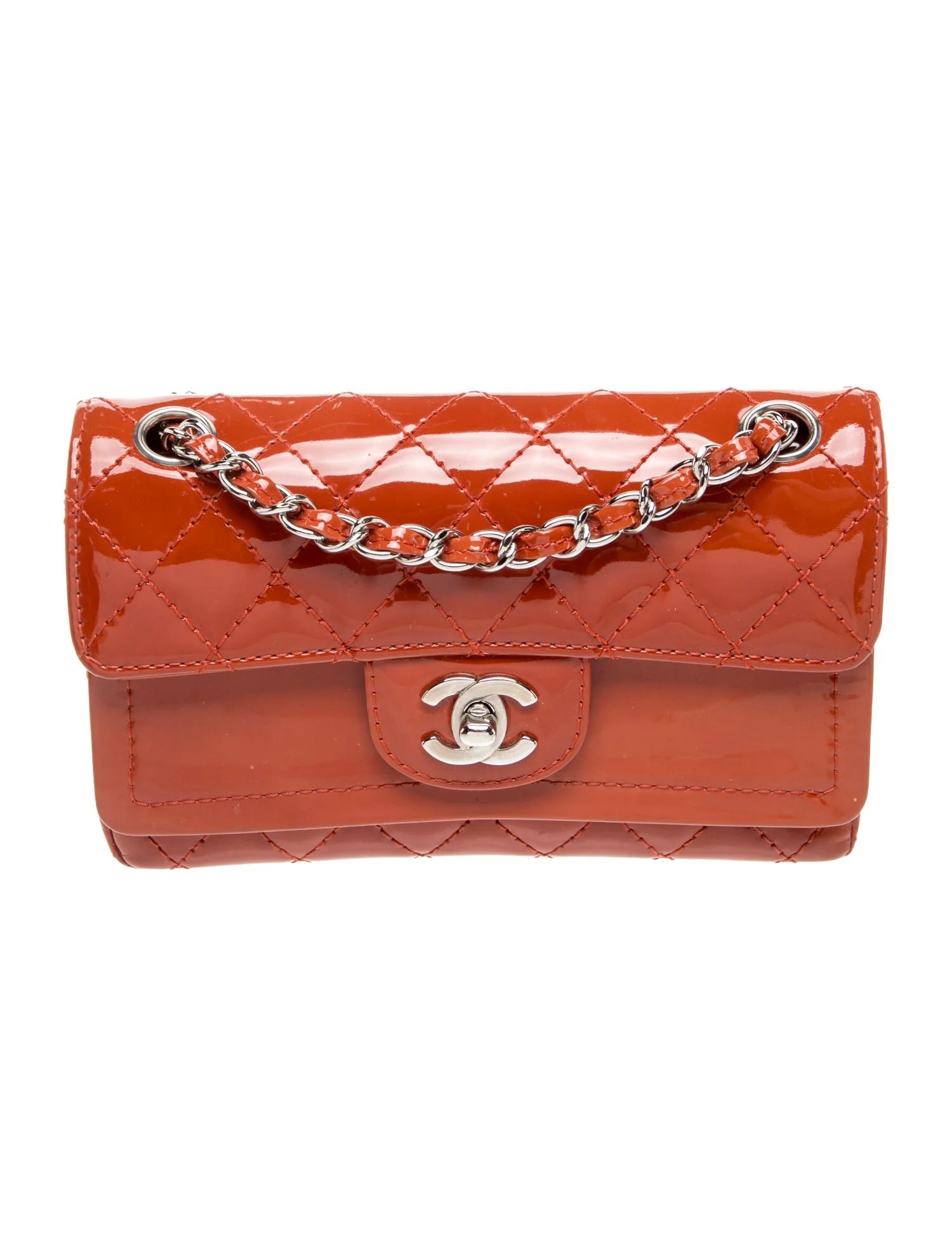 Patent CC Flap Bag