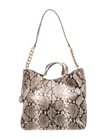Michael Kors Embossed Leather Shoulder Bag w/ Tags