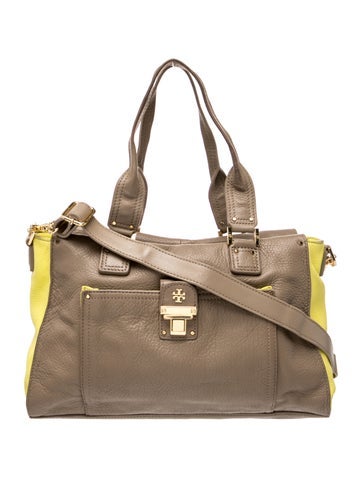 Tory Burch Leather Top Handle Bag