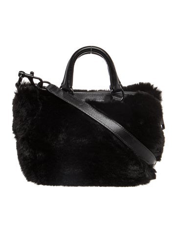 Rebecca Minkoff Faux Fur Shoulder Bag